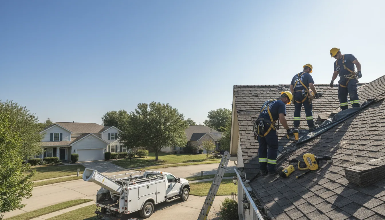 Emergency Roof Repair in Trafalgar, IN near me